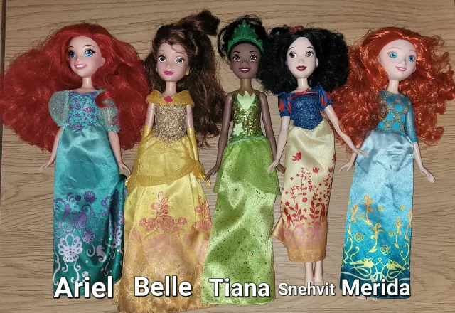 Disney Hasbro Prinsessedukker (Velg din variant)